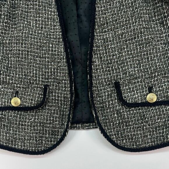 Sanctuary Los Angeles Black & White Tweed Cardigan Blazer Women’s XS - Picture 5 of 9